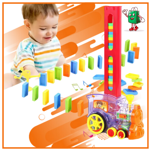 TONEROLL™ TREN DOMINO CON SONIDO